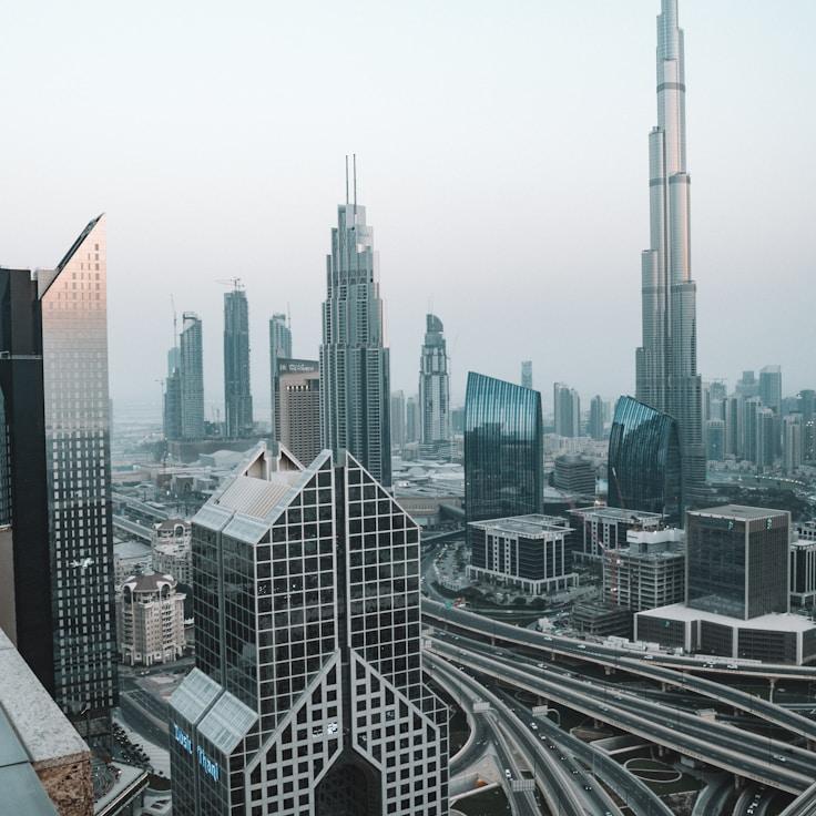 City skyline in Rome, Italy